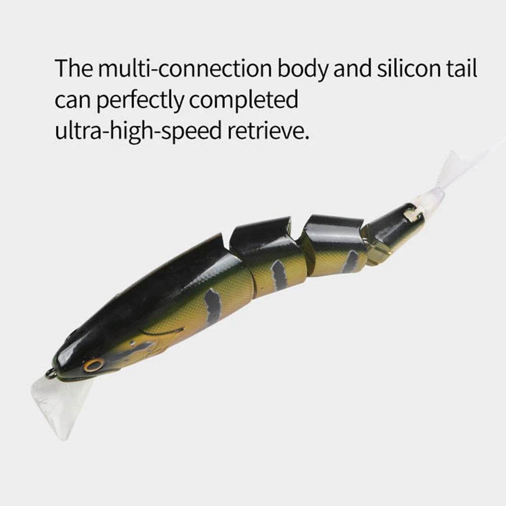 JOHNCOO 4-Section Swim Bait Lure - Fish & Cheaps | Fishing & Outdoor Gear