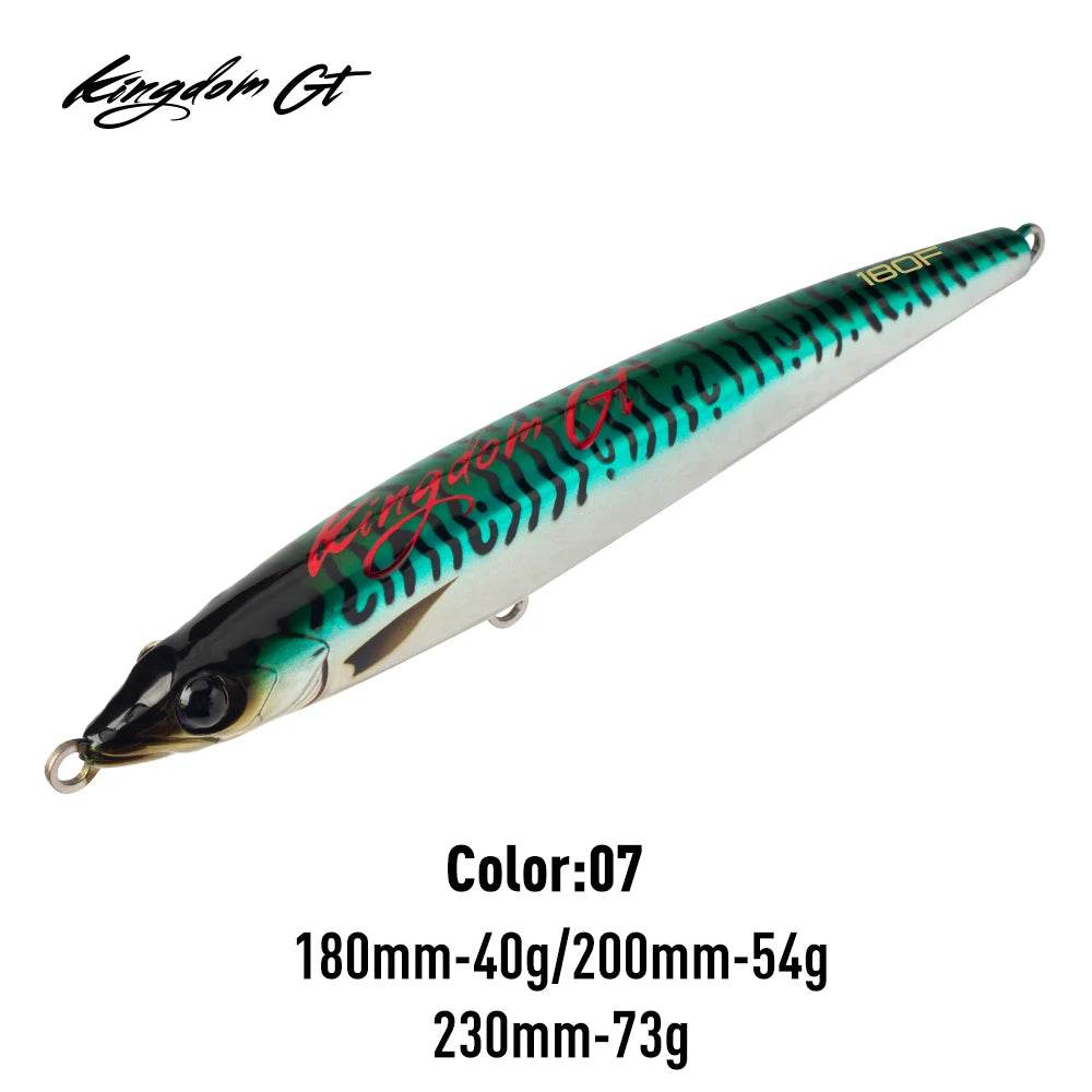 Kingdom GT Sea Fishing Lure – Topwater Pencil - Fish & Cheaps | Fishing & Outdoor Gear