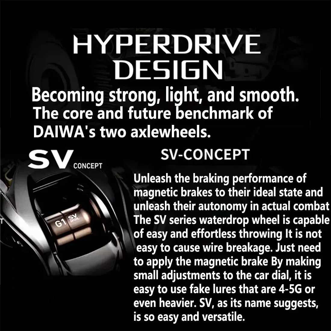 DAIWA Tatula SV TW 70 Low Profile Baitcasting Reel - Fish & Cheaps | Fishing & Outdoor Gear