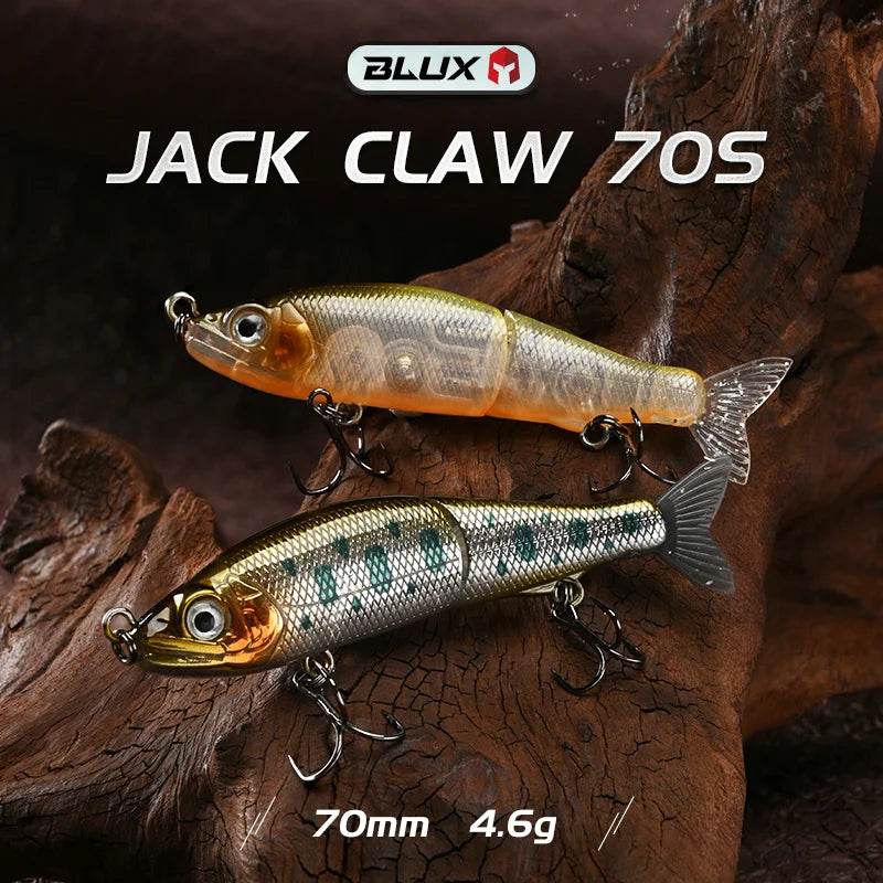 BLUX JACK CLAW 70S Swimbait – 70mm Sinking Minnow Wobbler - Fish & Cheaps | Fishing & Outdoor Gear
