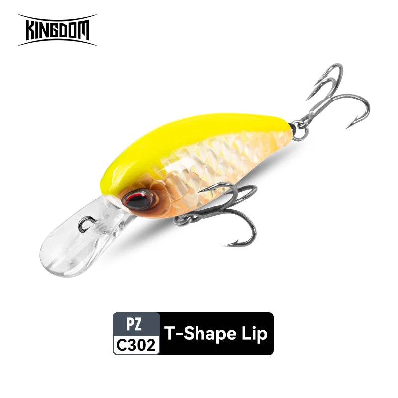 KINGDOM Floating Minnow Crankbait Lure - Fish & Cheaps | Fishing & Outdoor Gear