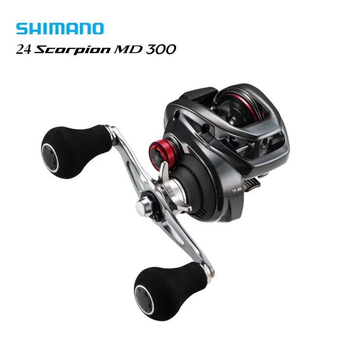 Shimano Scorpion MD 300 Baitcasting Reel - Fish & Cheaps | Fishing & Outdoor Gear