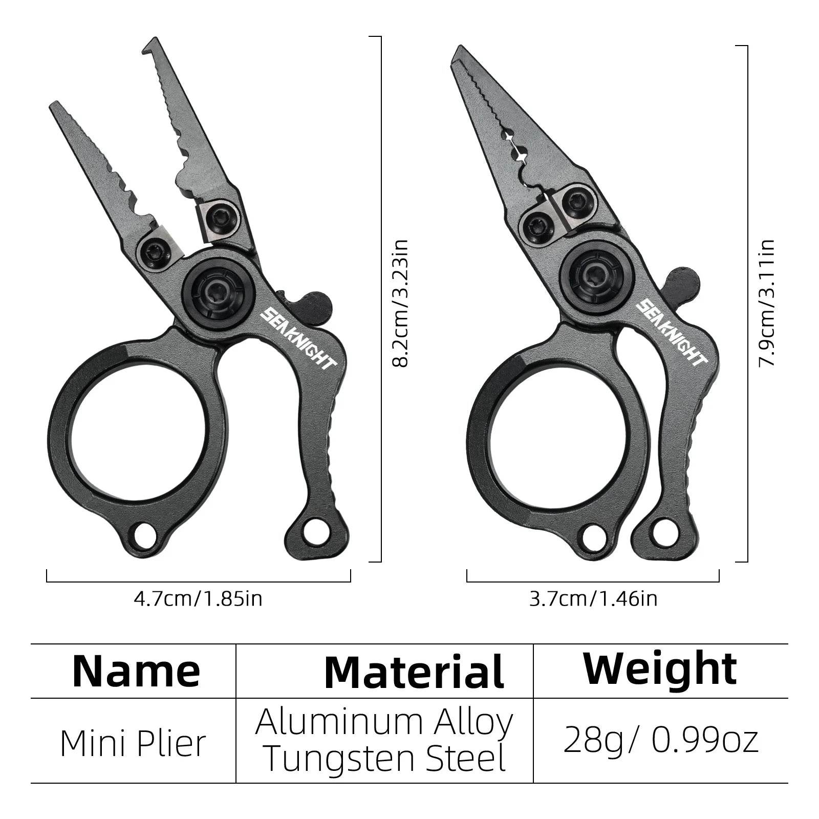 SeaKnight Mini Fishing Pliers – Ultra-Light Precision - Fish & Cheaps | Fishing & Outdoor Gear