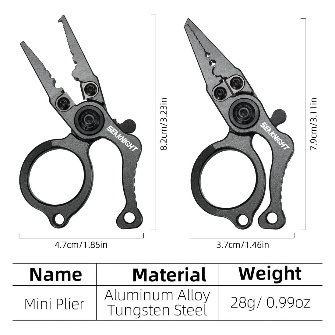 SeaKnight Mini Fishing Pliers – Ultra-Light Precision - Fish & Cheaps | Fishing & Outdoor Gear