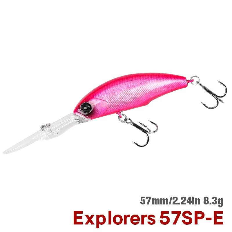 TSURINOYA 57SP Deep Dive Suspending Minnow - Fish & Cheaps | Fishing & Outdoor Gear