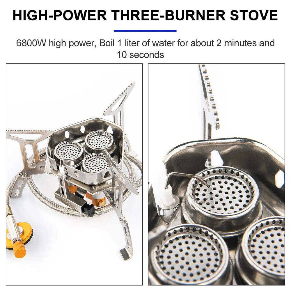 Widesea Big Power Camping Gas Stove - Fish & Cheaps | Fishing & Outdoor Gear