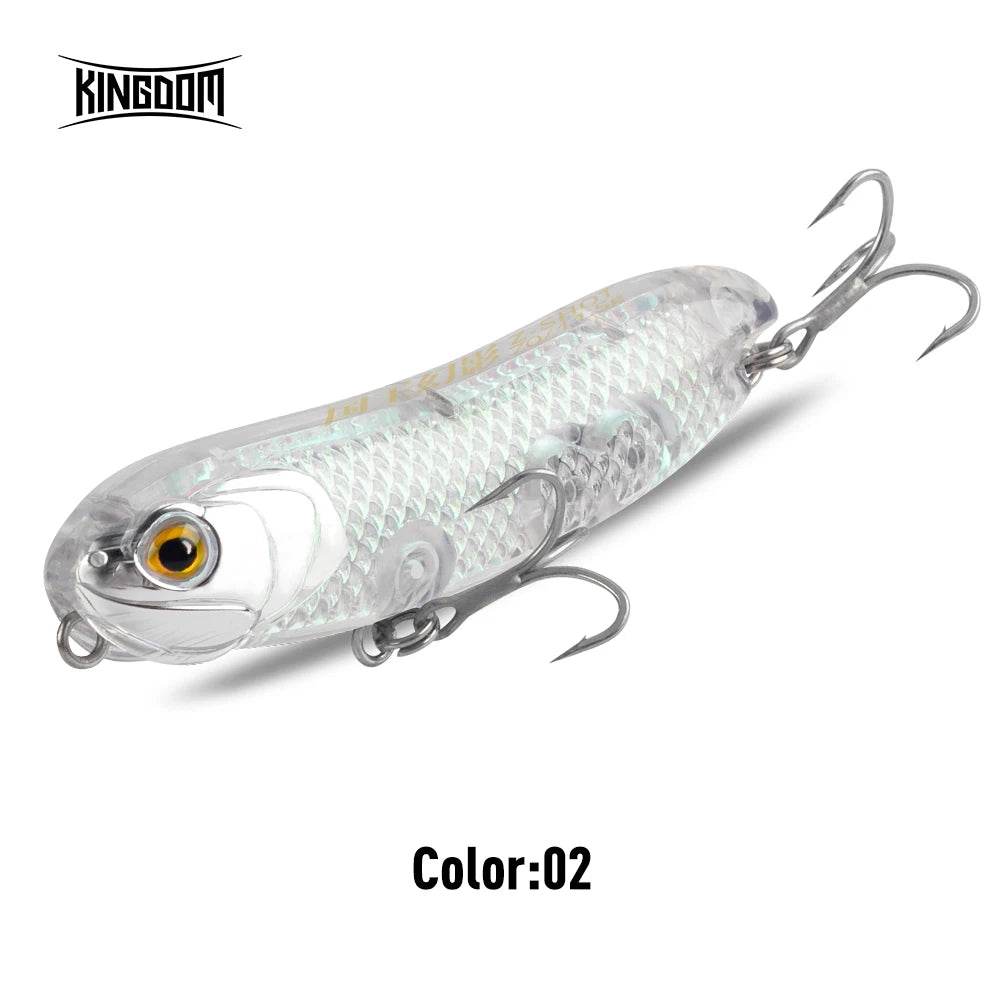 Kingdom Z-Dog 3D Hologram Topwater Lure - Fish & Cheaps | Fishing & Outdoor Gear