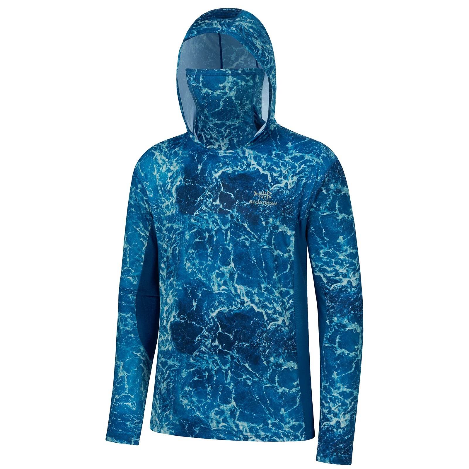 Bassdash Camo UPF 50+ Hoodie Shirt - Fish & Cheaps | Fishing & Outdoor Gear