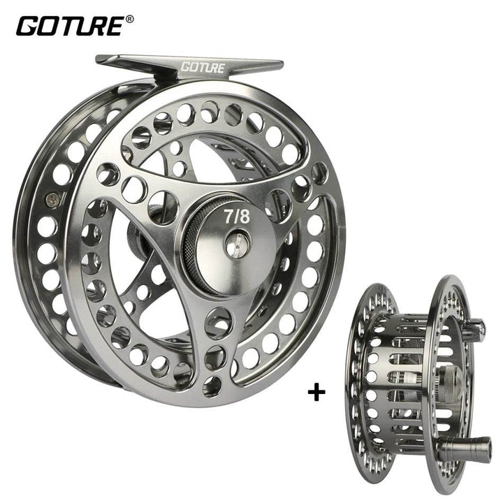 Goture CNC Aluminium Large Arbor Fly Reel - Fish & Cheaps | Fishing & Outdoor Gear