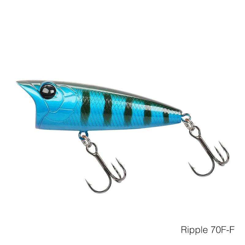 TSURINOYA 70F Popper Ripple – Surface Casting Lure - Fish & Cheaps | Fishing & Outdoor Gear