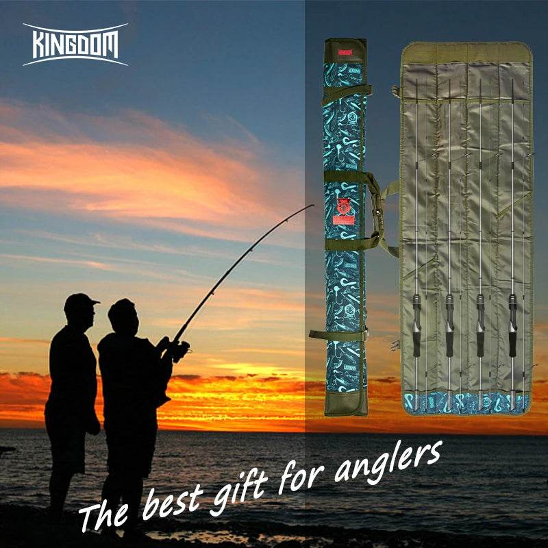 Kingdom Waterproof Rod Bag – Portable Storage 1.25m/1.45m - Fish & Cheaps | Fishing & Outdoor Gear