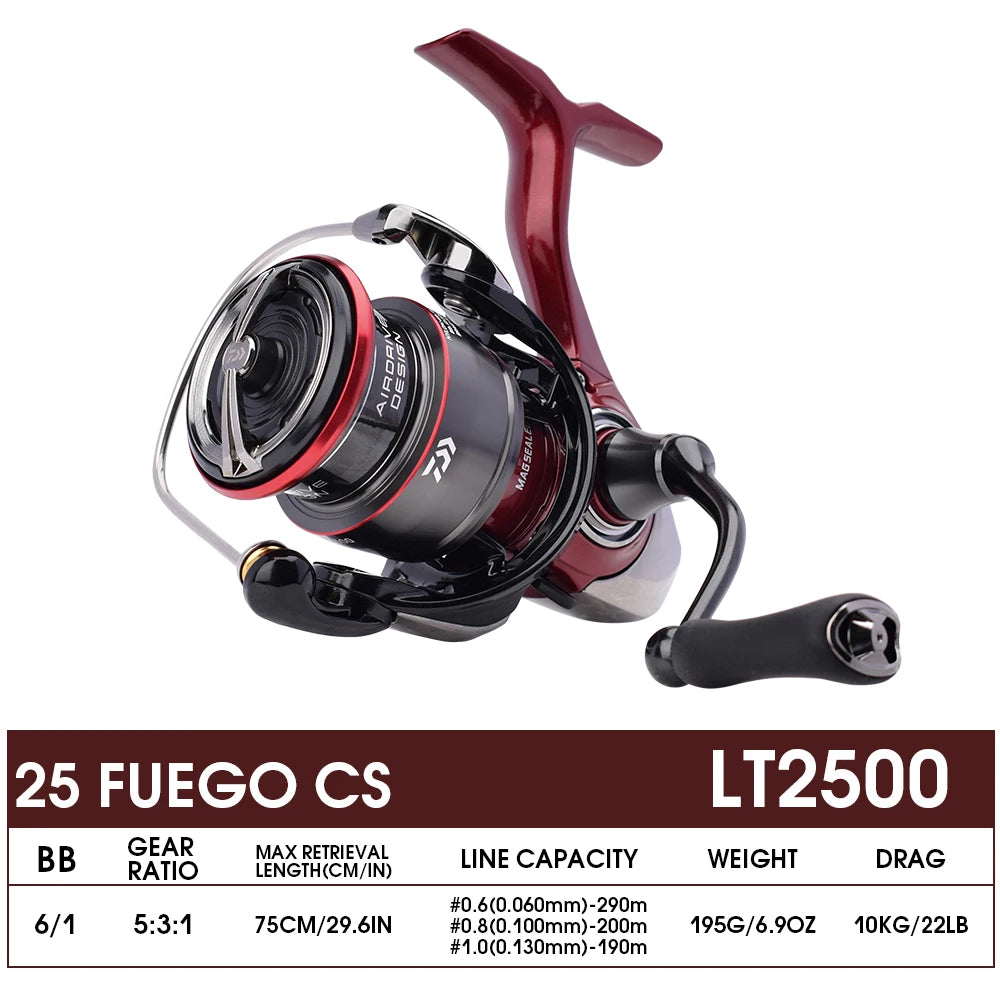 Daiwa Fuego CS LT 2025 Fishing Spinning Reel