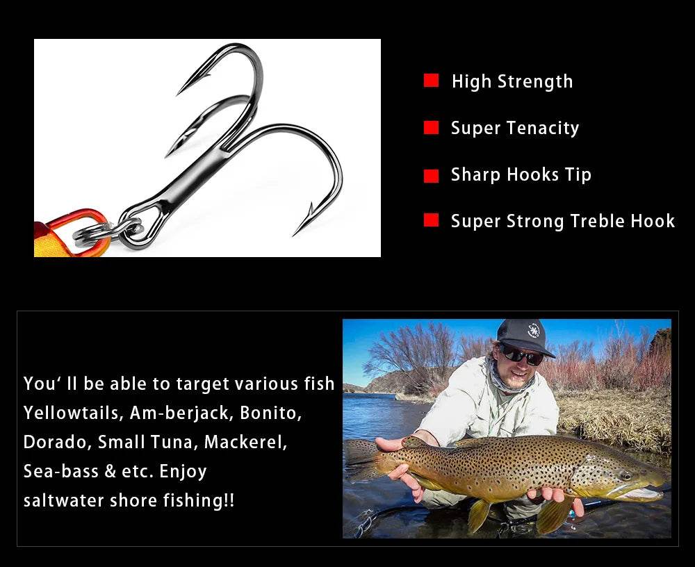 PROBEROS Japen Metal Cast Jig Spoon - Fish & Cheaps | Fishing & Outdoor Gear