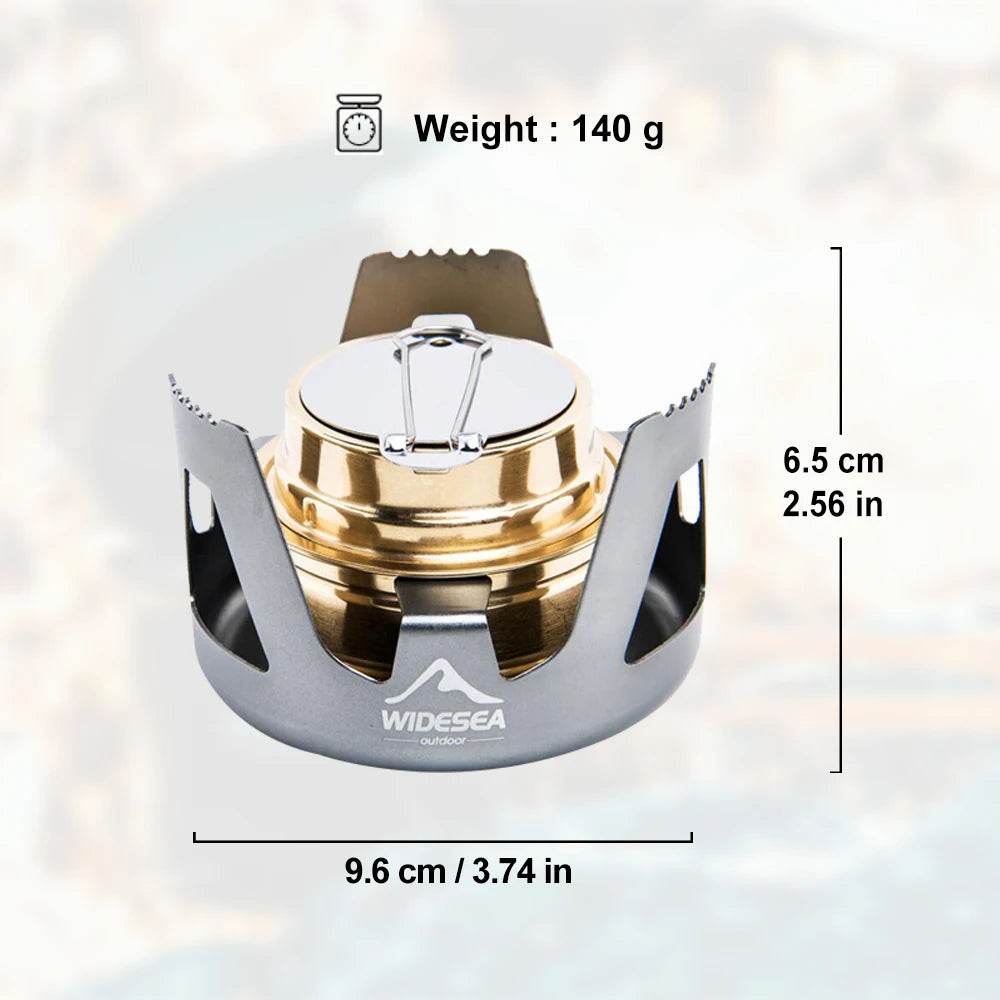 Widesea Mini Ultra-Light Spirit Burner Stove - Fish & Cheaps | Fishing & Outdoor Gear