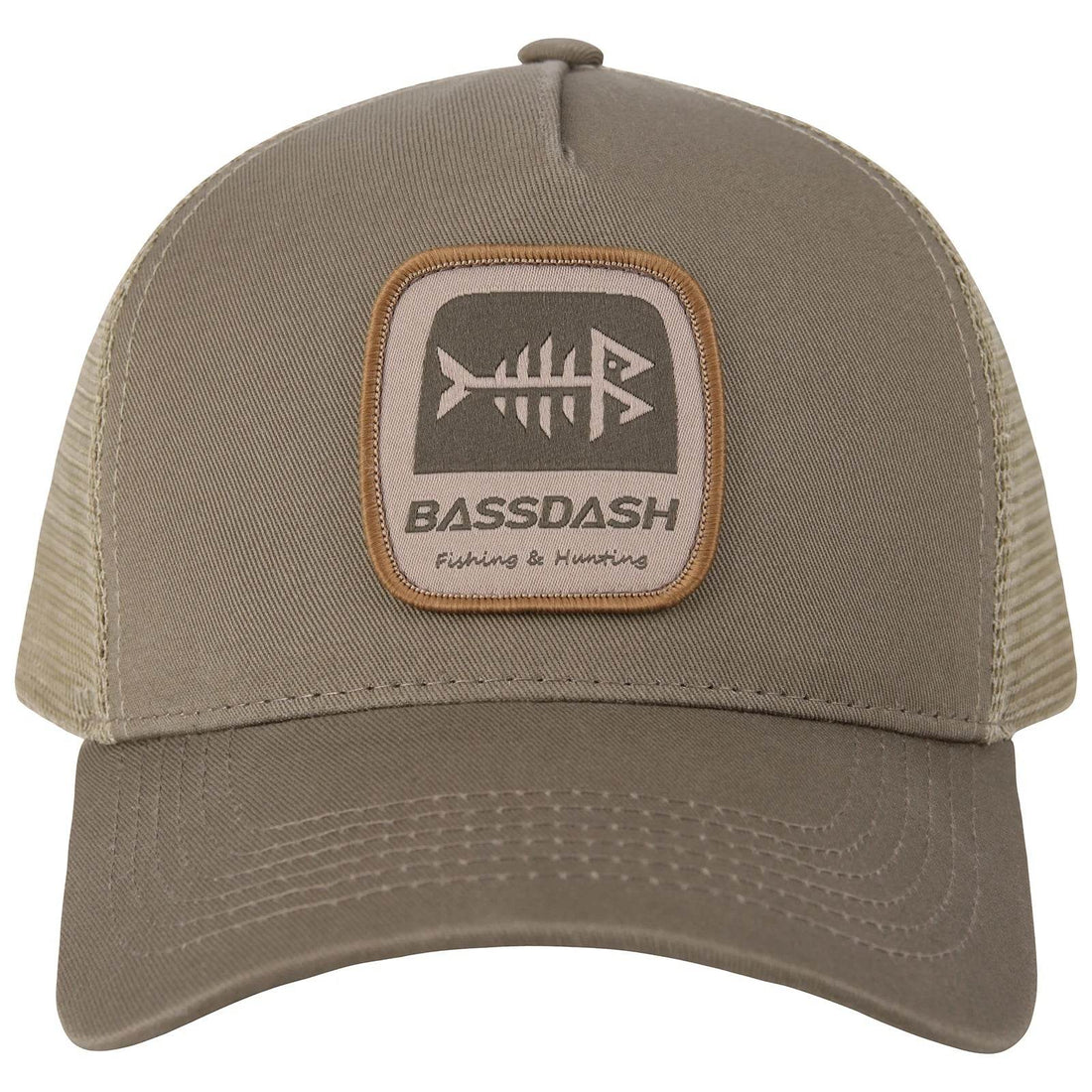 BASSDASH Embroidered Trucker Hat - Fish & Cheaps | Fishing & Outdoor Gear