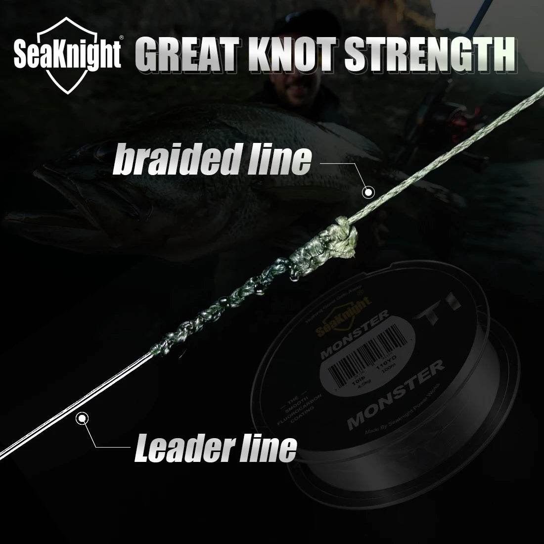 SeaKnight 4-Strand Braided PE Fishing Line - Fish & Cheaps | Fishing & Outdoor Gear