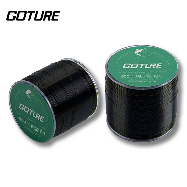 Goture 2PCS 500m Monofilament Nylon Fishing Line - Fish & Cheaps | Fishing & Outdoor Gear
