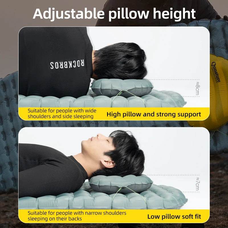 Qunature Lightweight Inflatable Camping Pillow - Fish & Cheaps | Fishing & Outdoor Gear