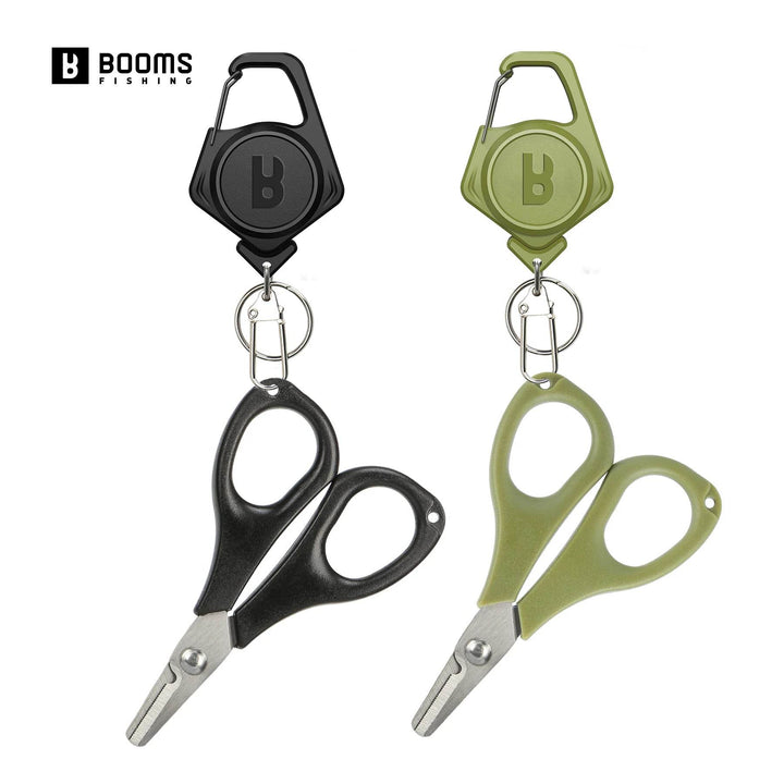 Booms Fishing XW80 Braid Line Scissor – Retractable Badge Holder - Fish & Cheaps | Fishing & Outdoor Gear