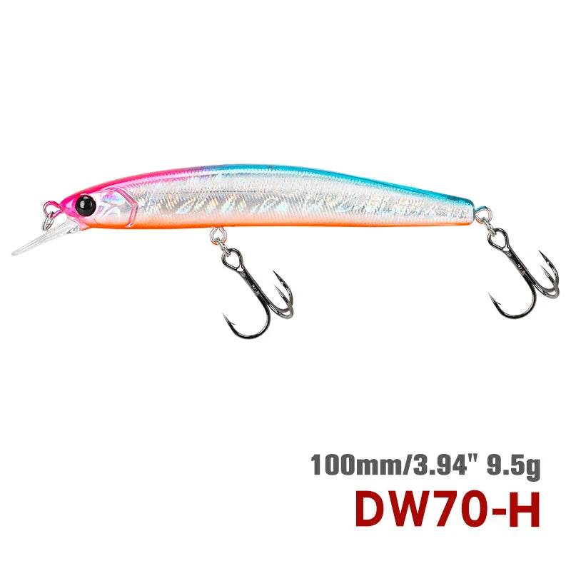 TSURINOYA 100SP Suspending Minnow – Precision Jerkbait - Fish & Cheaps | Fishing & Outdoor Gear