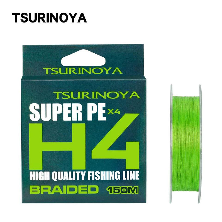 TSURINOYA H4 4-Strand PE Fishing Line - Fish & Cheaps | Fishing & Outdoor Gear