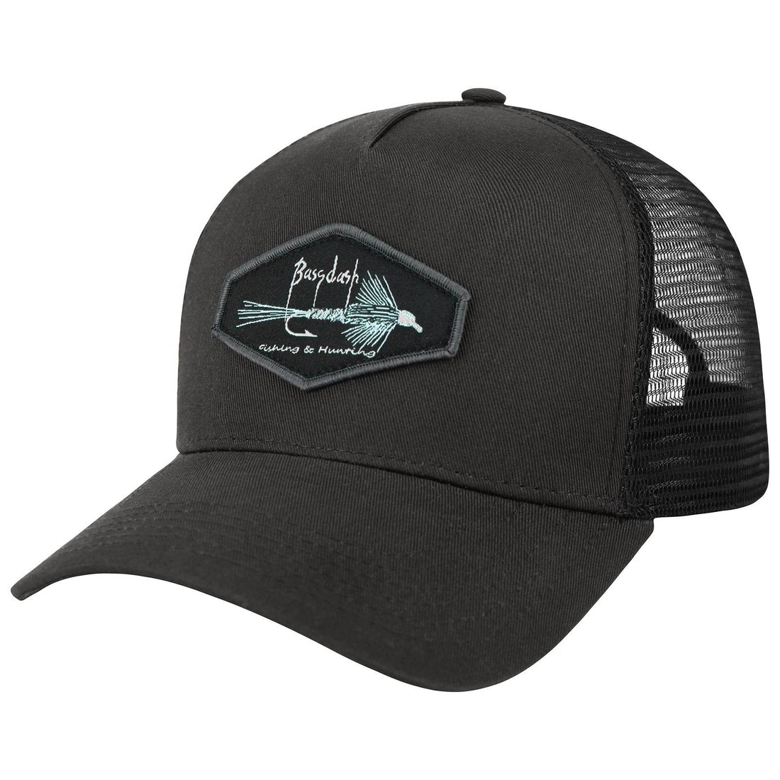 BASSDASH Embroidered Trucker Hat - Fish & Cheaps | Fishing & Outdoor Gear