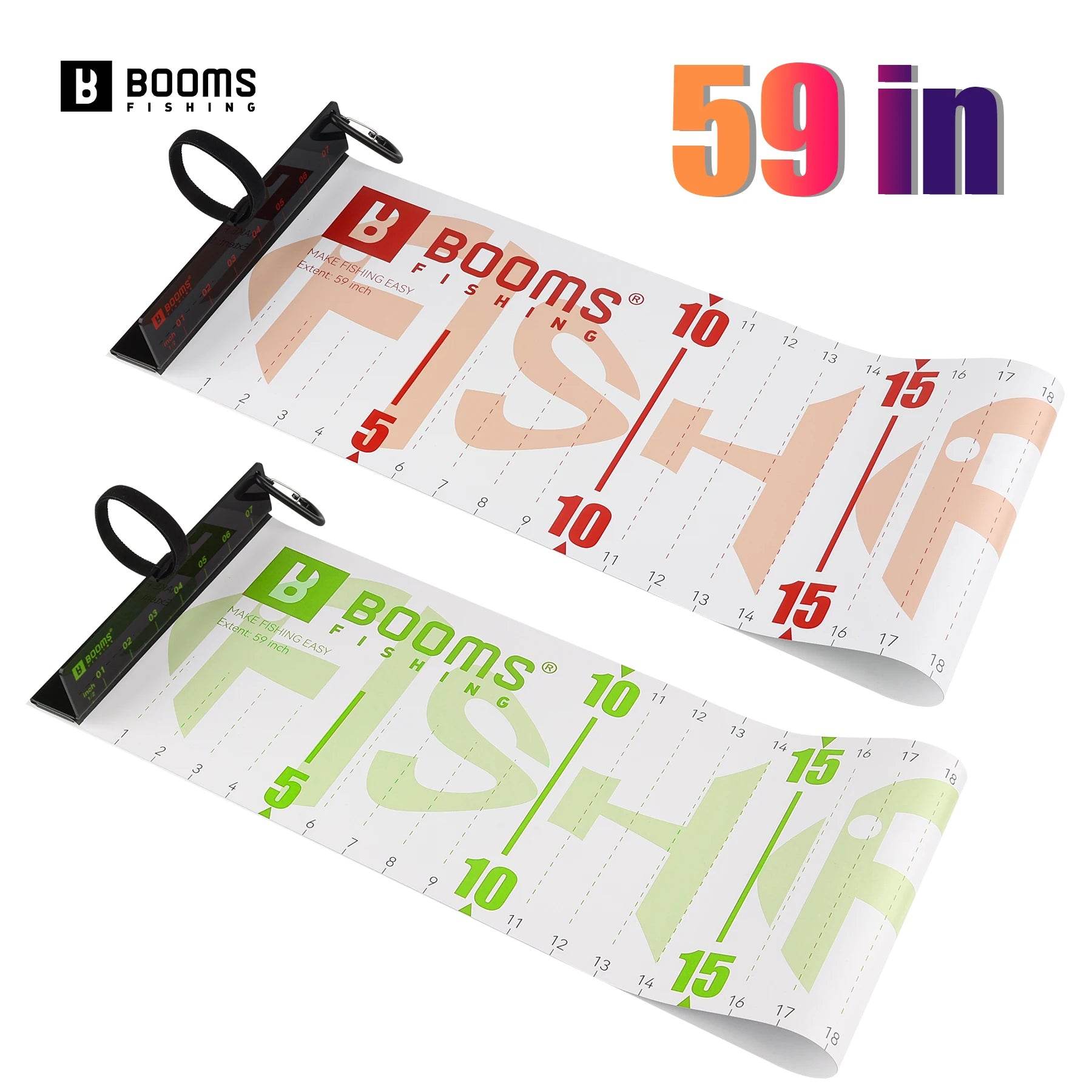 Booms Fishing 59in Waterproof Fish Measuring Ruler - Fish & Cheaps | Fishing & Outdoor Gear