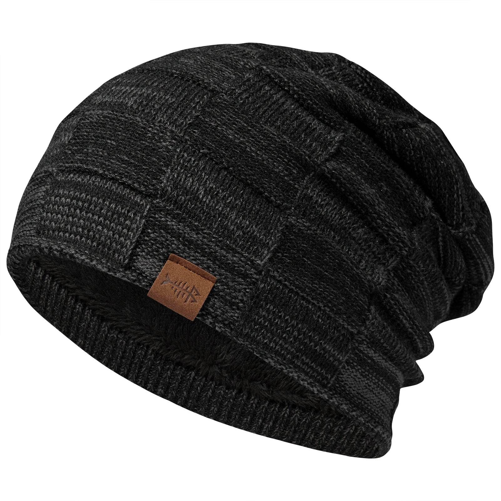 BASSDASH Winter Fleece Slouch Beanie - Fish & Cheaps | Fishing & Outdoor Gear