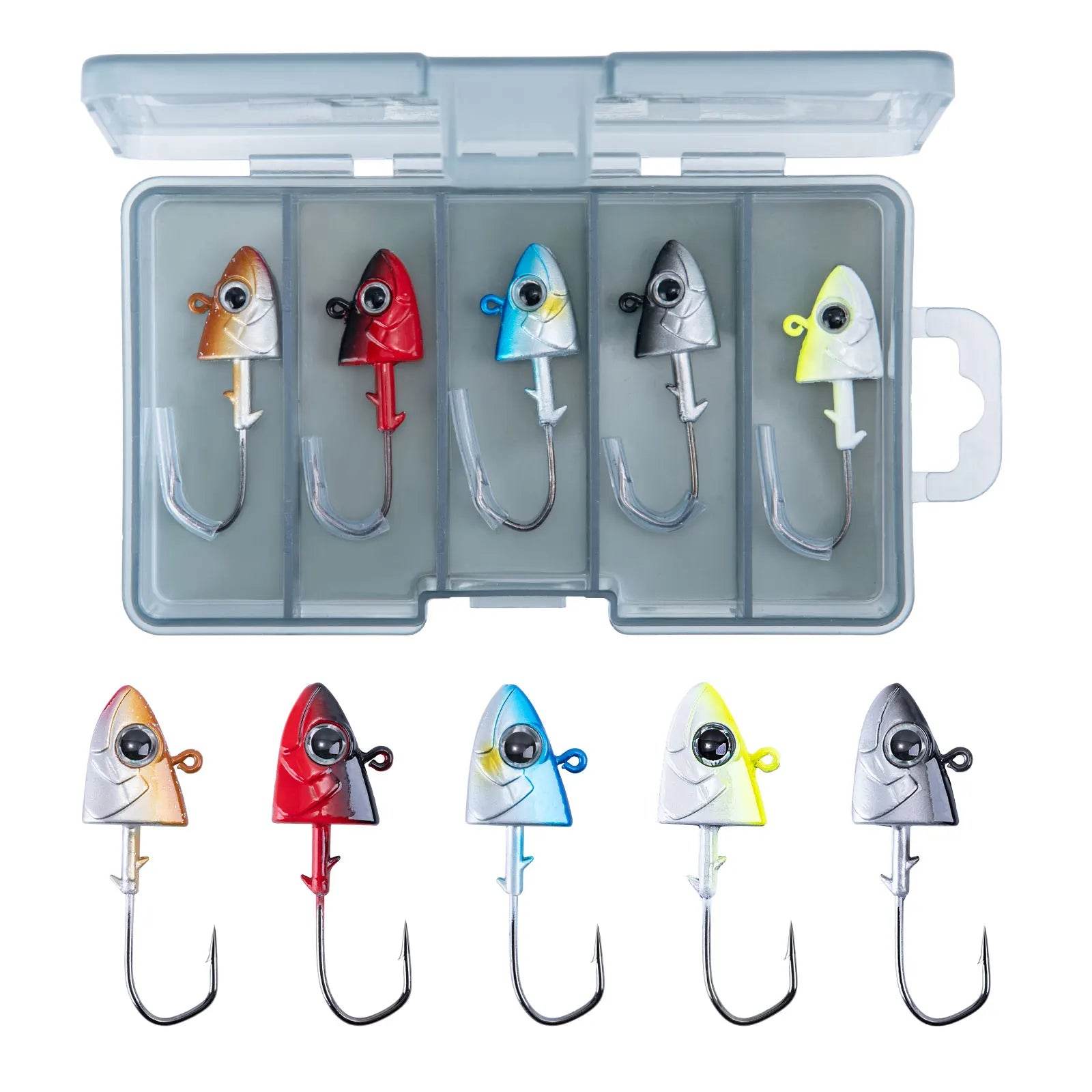 Goture Jig Head Fishing Hooks Set - Fish & Cheaps | Fishing & Outdoor Gear