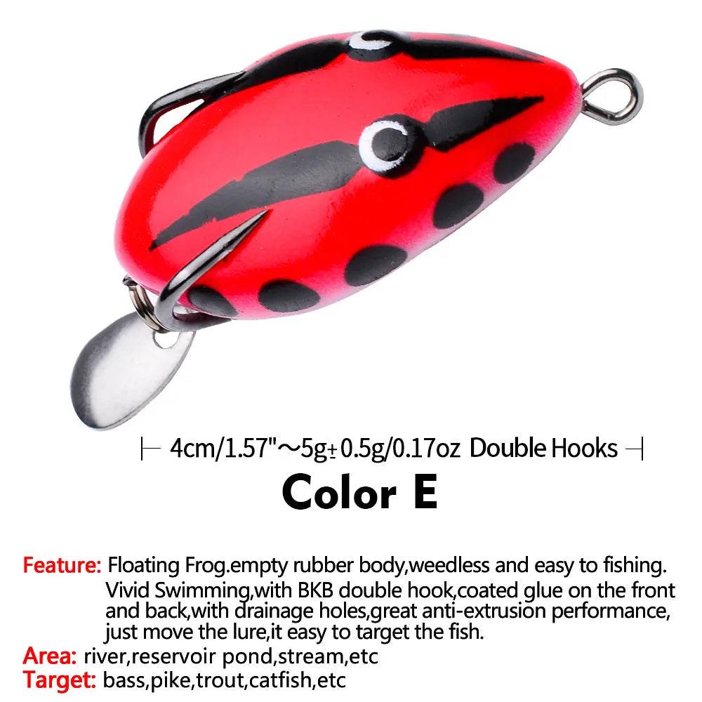 PROBEROS Mini Thunder Frog Lure – Realistic Soft Bait - Fish & Cheaps | Fishing & Outdoor Gear