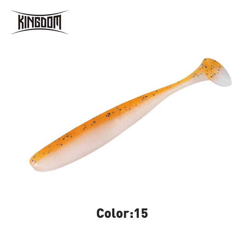 KINGDOM Soft Silicone Lures – Lifelike Swimbaits Pack - Fish & Cheaps | Fishing & Outdoor Gear