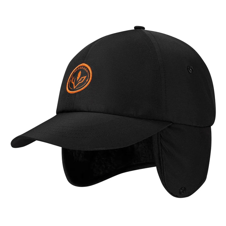 BASSDASH Warm Fleece Lined Ear Flap Cap - Fish & Cheaps | Fishing & Outdoor Gear