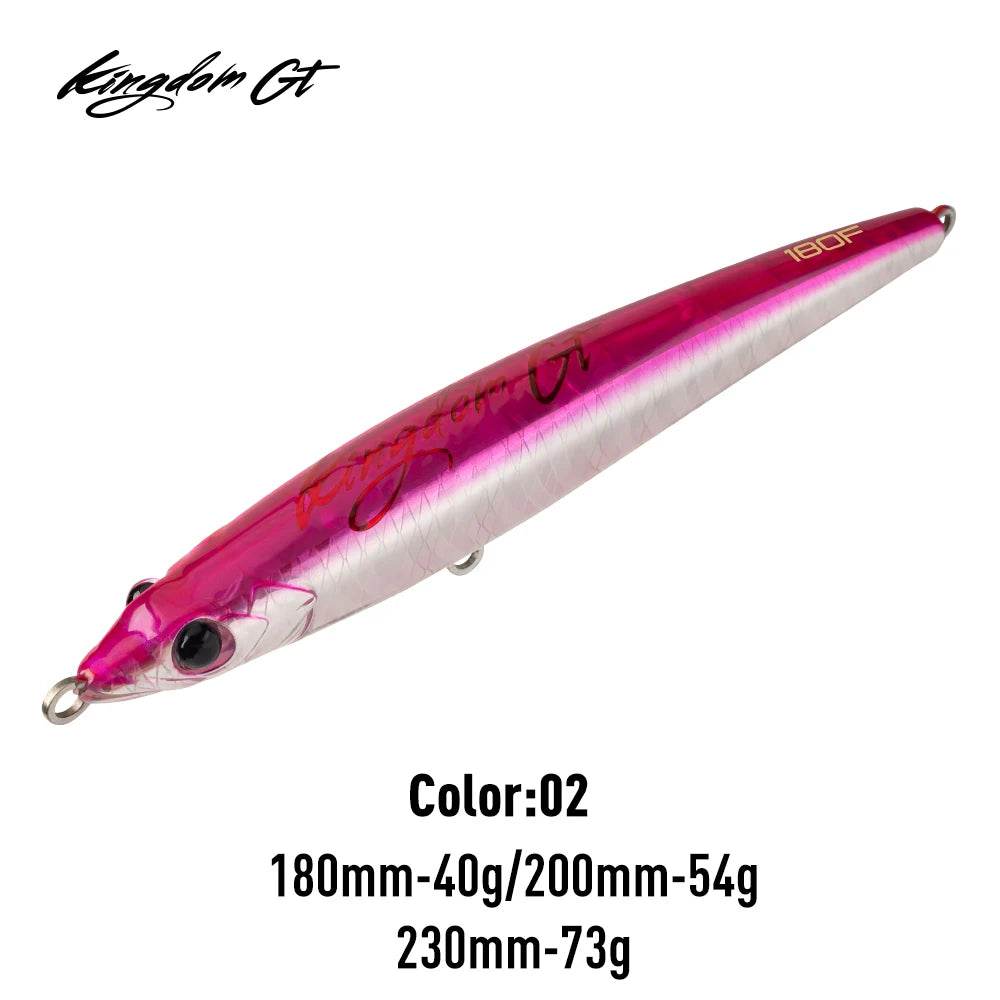 Kingdom GT Sea Fishing Lure – Topwater Pencil - Fish & Cheaps | Fishing & Outdoor Gear