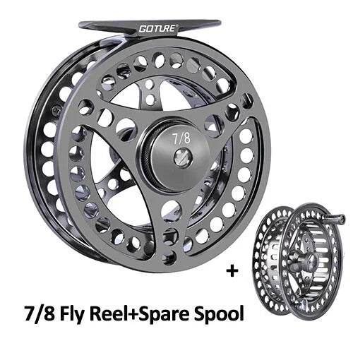 Goture WT Large Arbor Fly Reel – Silver Precision - Fish & Cheaps | Fishing & Outdoor Gear