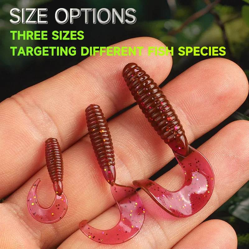 Supercontinent Angry Spin Silicone Worm Lure - Fish & Cheaps | Fishing & Outdoor Gear