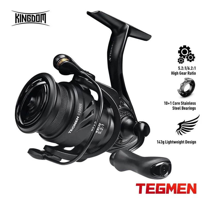 Kingdom Tegmen High Speed Spinning Reel - Fish & Cheaps | Fishing & Outdoor Gear