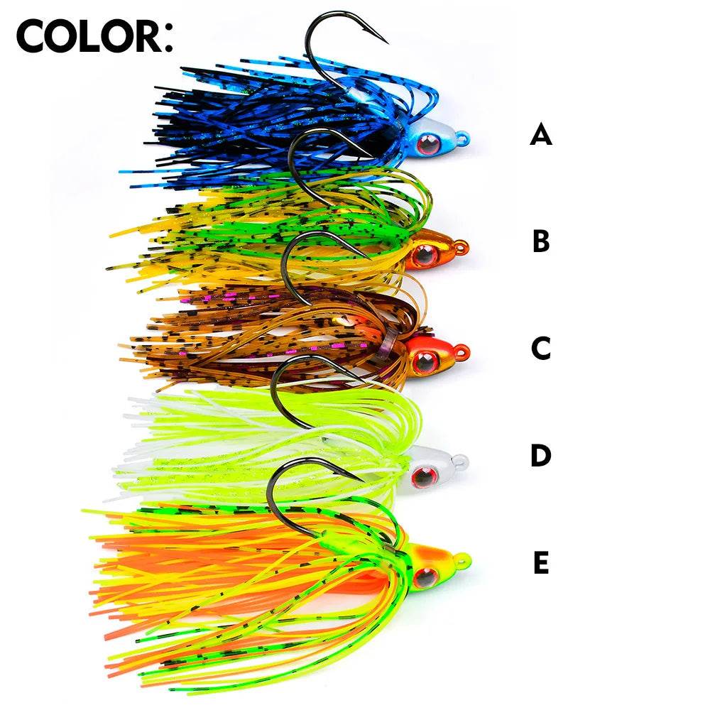 PROBEROS Weedless Spinnerbait Jig - Fish & Cheaps | Fishing & Outdoor Gear