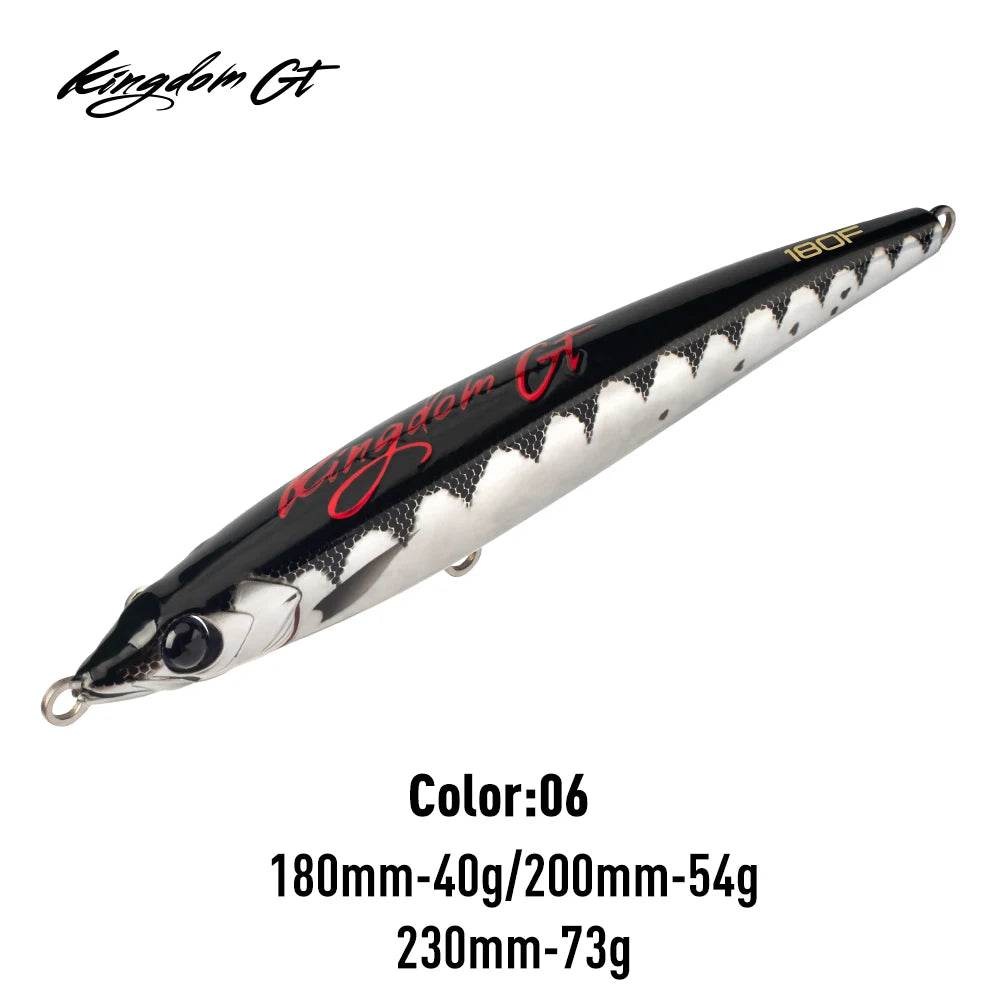 Kingdom GT Sea Fishing Lure – Topwater Pencil - Fish & Cheaps | Fishing & Outdoor Gear