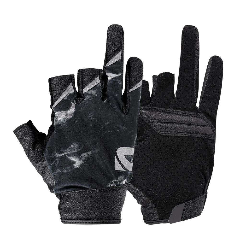 Noeby 3 Half-Finger Fishing Gloves – UPF50+ Anti-Slip - Fish & Cheaps | Fishing & Outdoor Gear