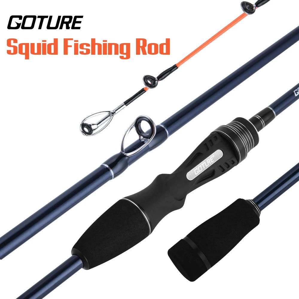 Goture Ultralight Jigging Squid Rod – 1.7m & 1.83m - Fish & Cheaps | Fishing & Outdoor Gear