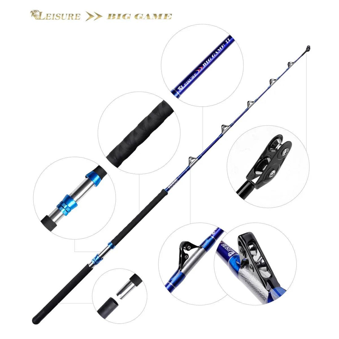 Noeby All Roller Offshore Trolling Rod - Fish & Cheaps | Fishing & Outdoor Gear