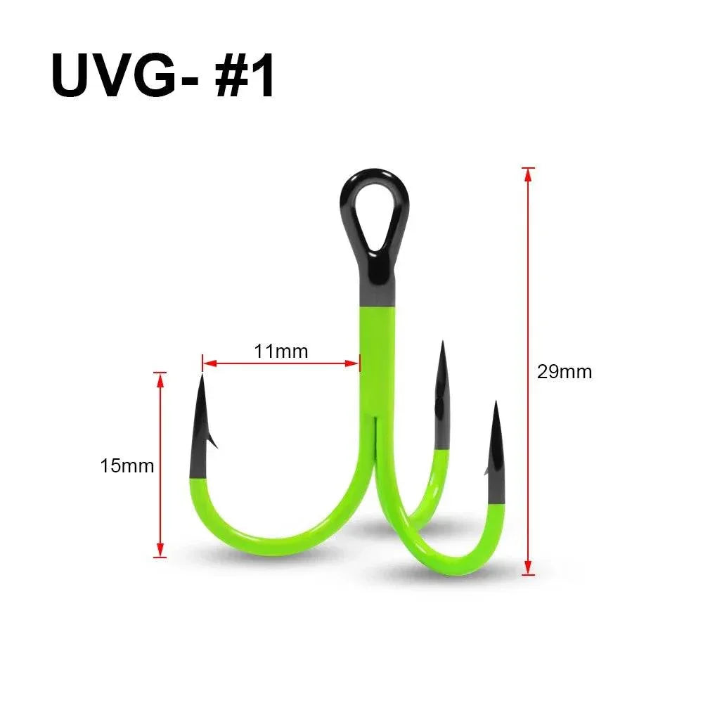 Spinpoler Flame Treble Hook UV-Active - Fish & Cheaps | Fishing & Outdoor Gear