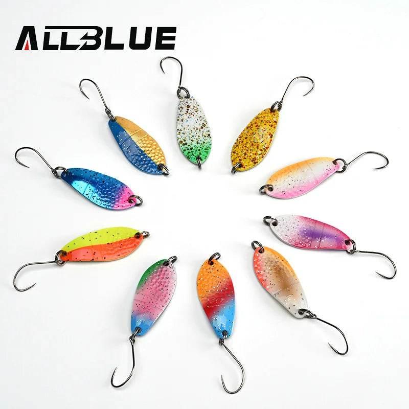 BLUX 3g Mini Metal Spoon – Vibrant Trout Jig - Fish & Cheaps | Fishing & Outdoor Gear