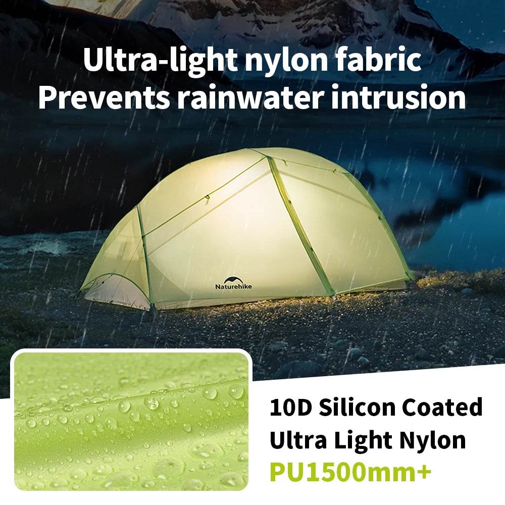 Naturehike Star River EXT 2P Ultralight Hiking Tent - Fish & Cheaps | Fishing & Outdoor Gear