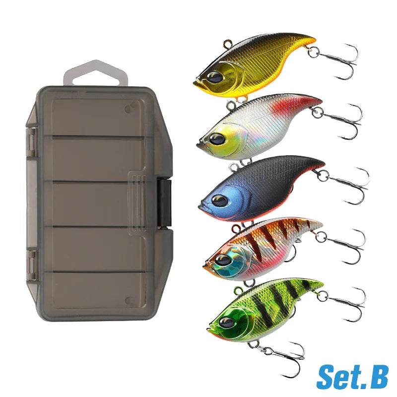 TSURINOYA 50S TEMPTER VIB Lure Kit - Fish & Cheaps | Fishing & Outdoor Gear