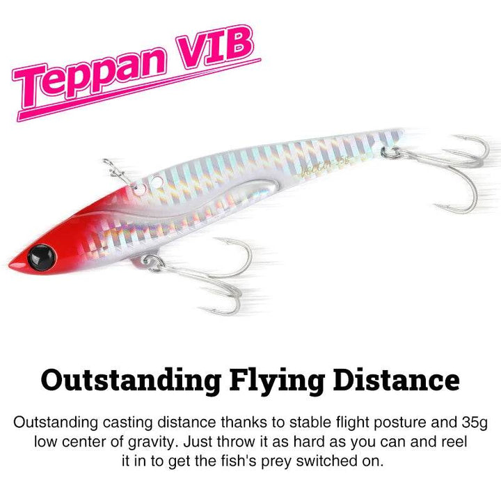 TSURINOYA Metal VIB Shore Vector 35g - Fish & Cheaps | Fishing & Outdoor Gear