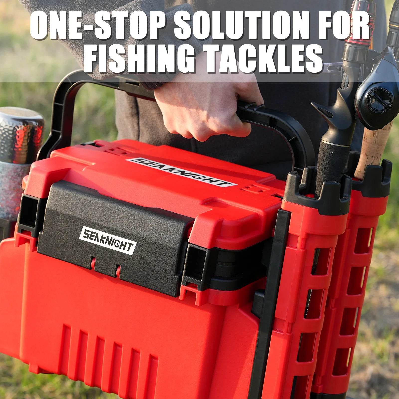 SeaKnight Fishing Tackle Box 10L – Hard Multi-Function Storage - Fish & Cheaps | Fishing & Outdoor Gear