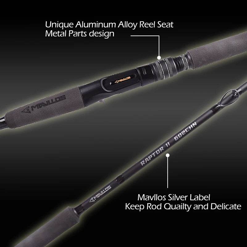 Mavllos RaptorII Jigging Rod – Saltwater Power - Fish & Cheaps | Fishing & Outdoor Gear