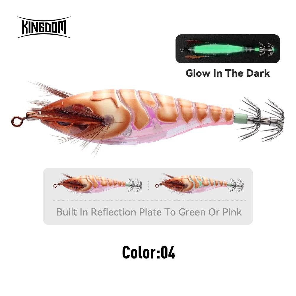 Kingdom EGIKING Luminous Squid Jigs - Fish & Cheaps | Fishing & Outdoor Gear