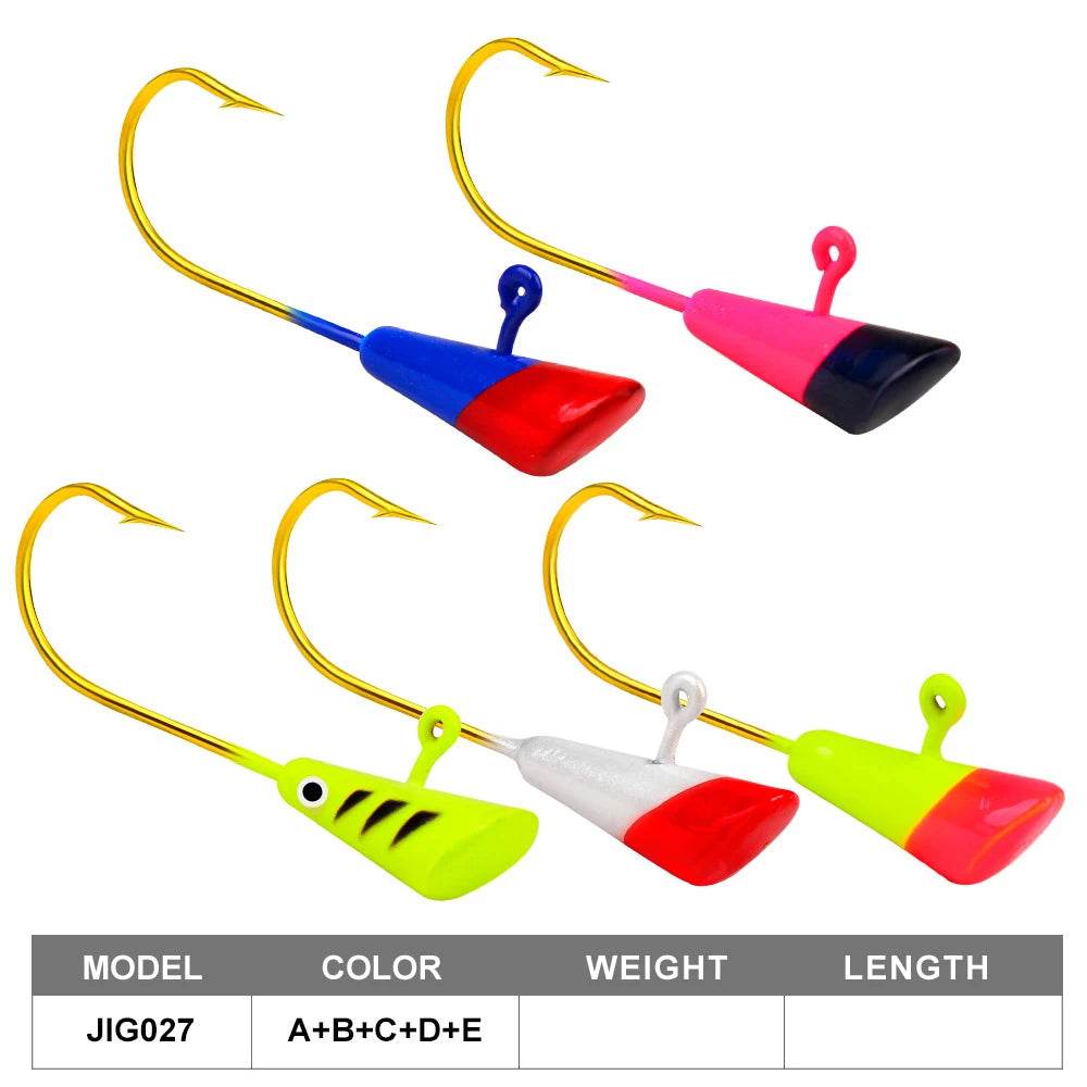 PROBEROS Crank Jig Head Hook Set - Fish & Cheaps | Fishing & Outdoor Gear